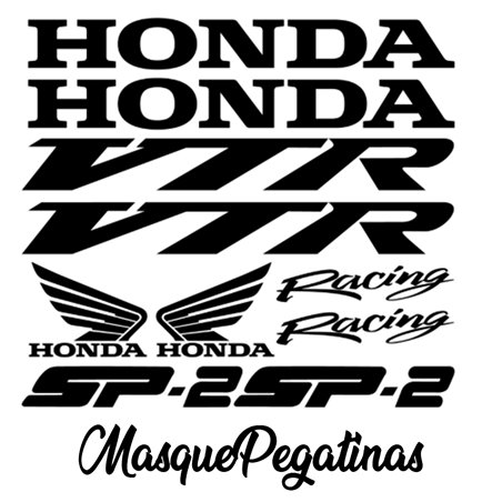 Kit de Pegatinas Honda VTR SP2