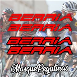 Kit Pegatinas Cuadro Bicicleta Berria 2