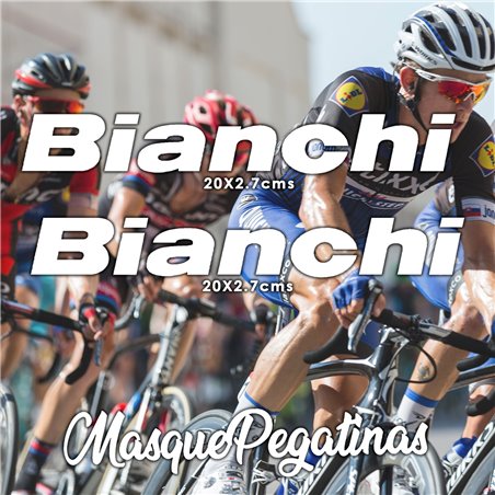 Kit Pegatinas para Cuadro Bicicleta Bianchi