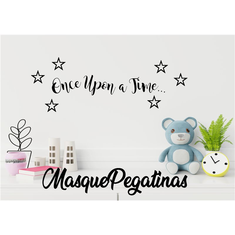 Vinilo Decorativo Once Upon A Time….