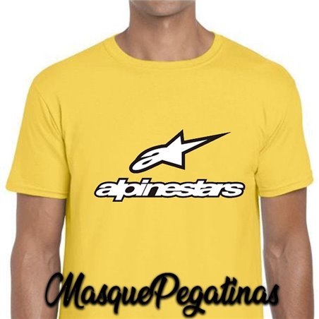 Camiseta Motera Alpinestars.