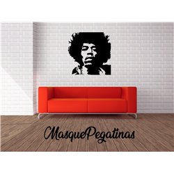 Vinilo Decorativo Jimi Hendrix.