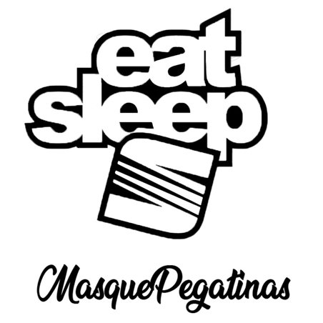 Pegatina Eat Sleep Seat