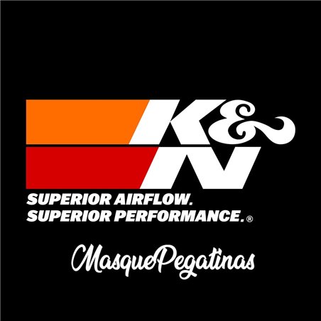 Pegatina  K&N High-Flow Air Filters